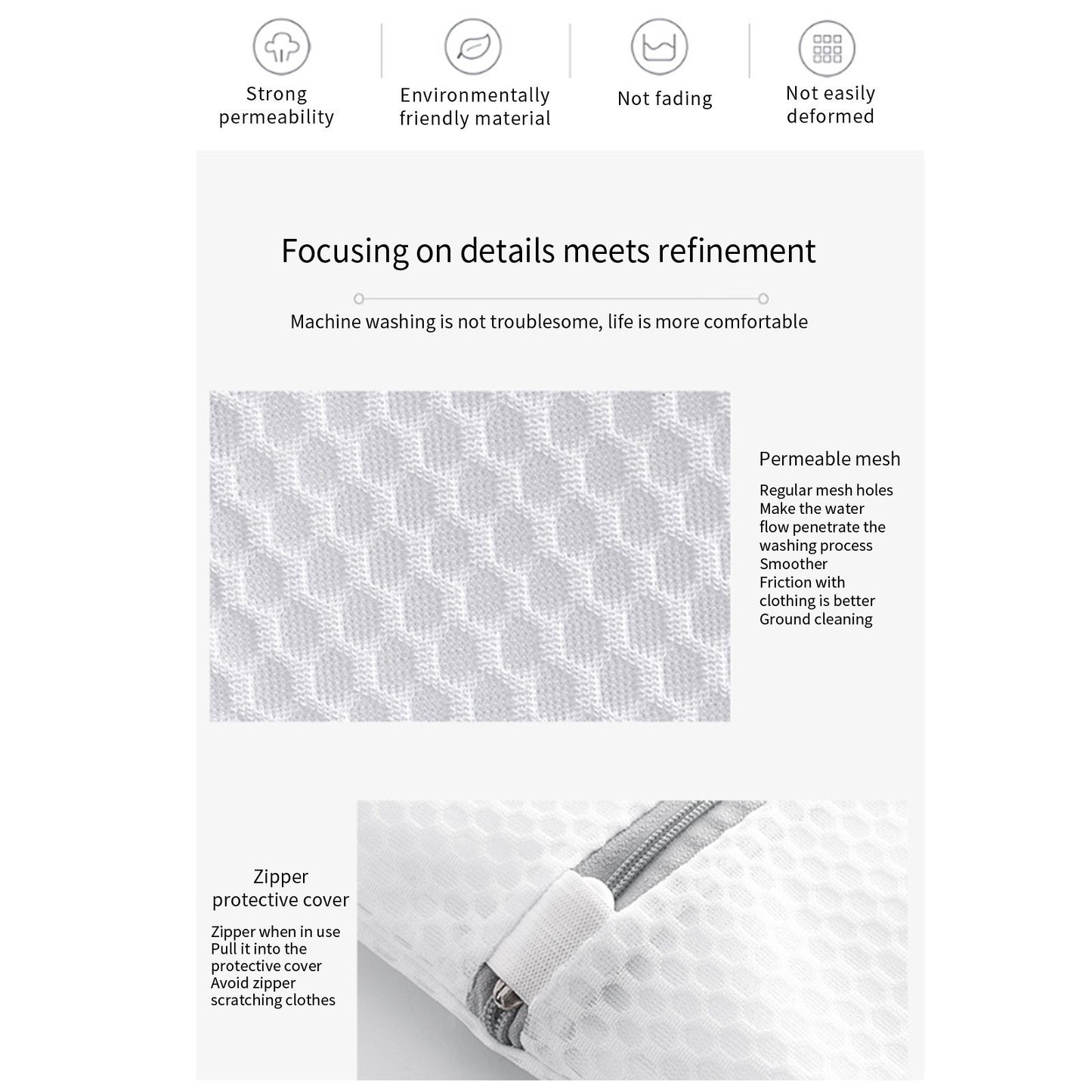 Essential Mesh Wash Bag