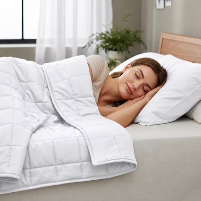 Quilted Cotton Weighted Blanket