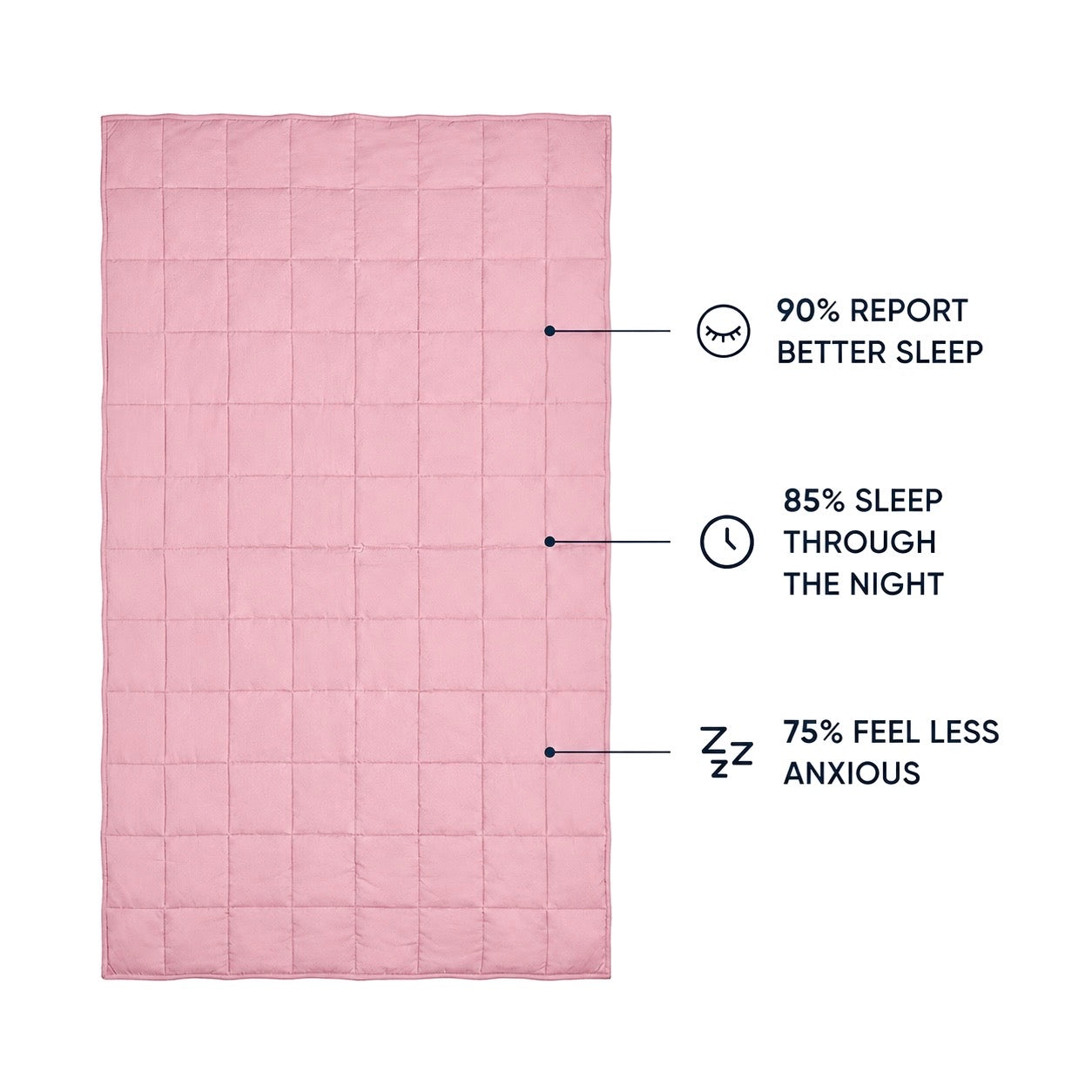 Quilted Cotton Weighted Blanket